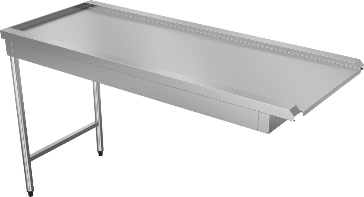 Table de sortie à glissement