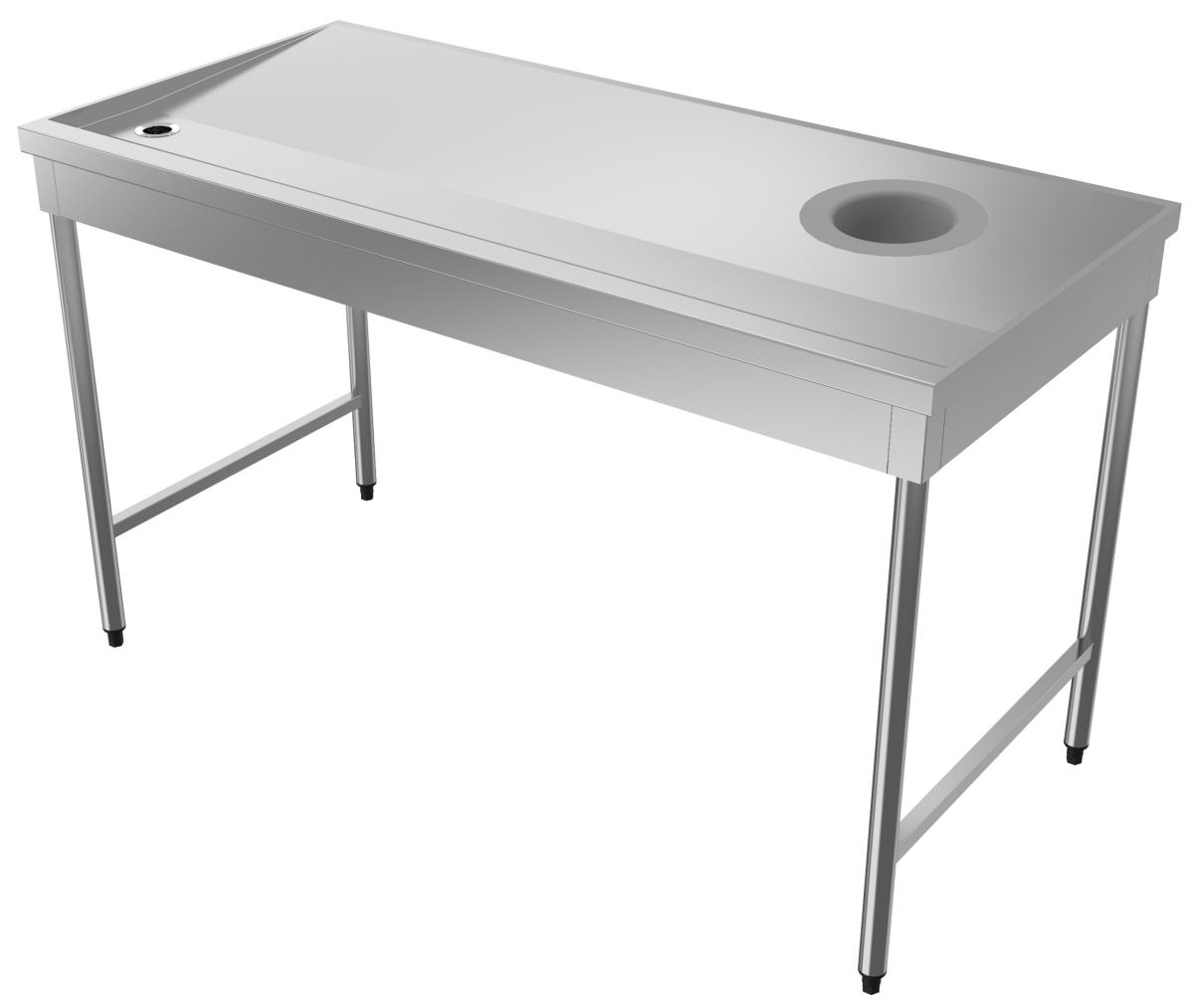 Table de tri inclinée