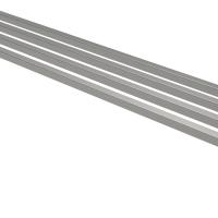 Etagère murale barreaudée simple 1 niv bouché PVC 