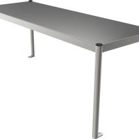 Etagère à poser simple avec platines