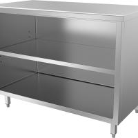 Meuble central ouvert