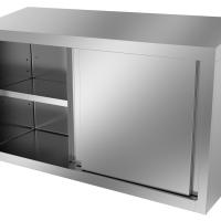 Armoire murale portes coulissantes ouverte