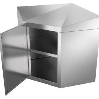 Armoire murale d'angle porte battante magnétique