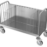 Chariot 200 assiettes non réhaussé