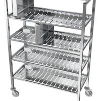 Chariot de stockage bacs GN 4 niv