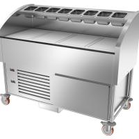 Table à flux laminaire 4 plaques avec réserve